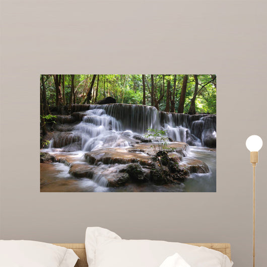 Waterfall Kanchanaburi Thailand Wall Decal