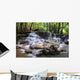 Waterfall, Kanchanaburi, Thailand Wall Mural