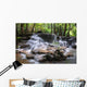 Waterfall, Kanchanaburi, Thailand Wall Mural