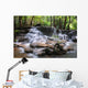 Waterfall, Kanchanaburi, Thailand Wall Mural