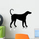 animal black dog Wall Decal