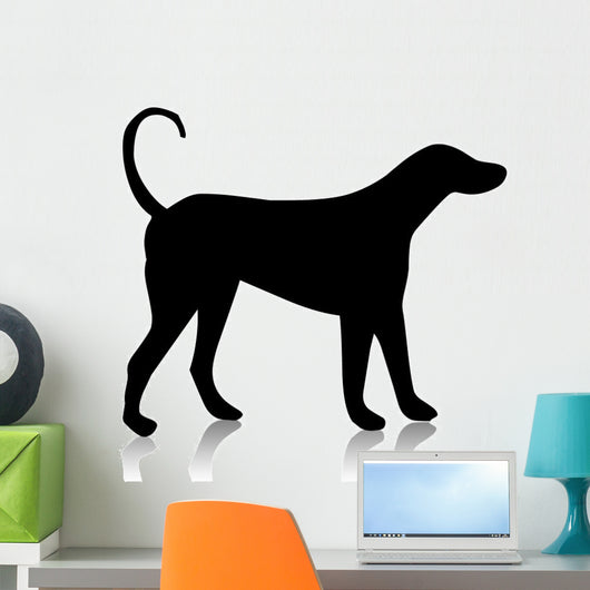 animal black dog Wall Decal