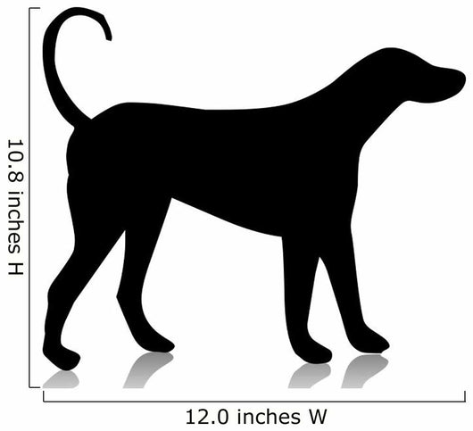 animal black dog Wall Decal