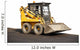 Skid steer loader Wall Decal