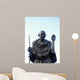 Statue of Ghandi Wall Mural