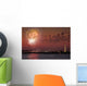 Fireworks Over Washington DC Wall Mural