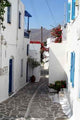 White and Blue Typical Wall Decal