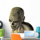 Zombie Head with Evil Wall Decal