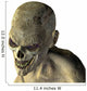 Zombie Head with Evil Wall Decal