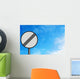 No Limits Sign With Space for Text Wall Mural
