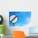 No Limits Sign With Space for Text Wall Mural