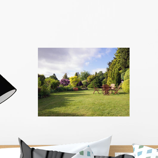 English Garden Wall Mural
