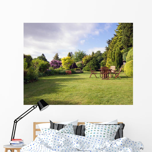 English Garden Wall Mural