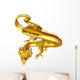 Golden Chinese Dragon Wall Decal