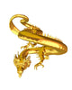 Golden Chinese Dragon - 1 Wall Decal