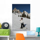 Skiing Wall Mural