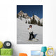 Skiing Wall Mural
