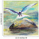 Flying seagull Wall Mural