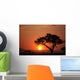 African Sunset Wall Mural