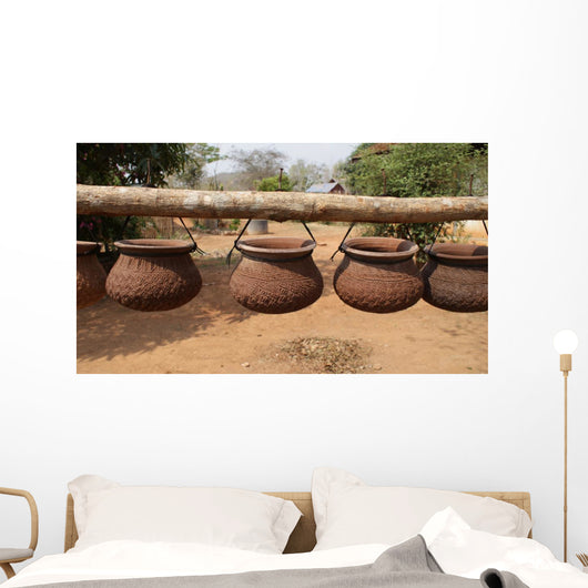 Water Jars Wall Mural