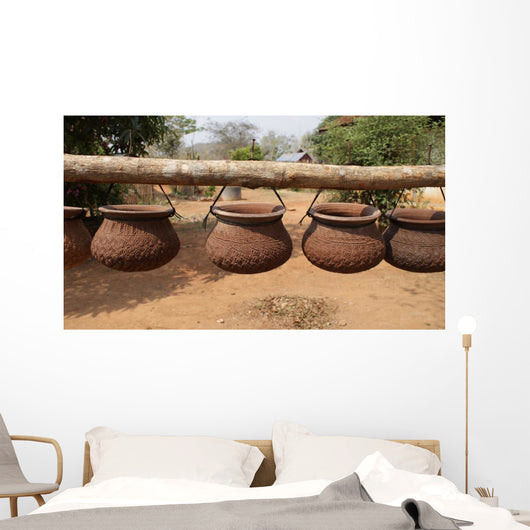 Water Jars Wall Mural