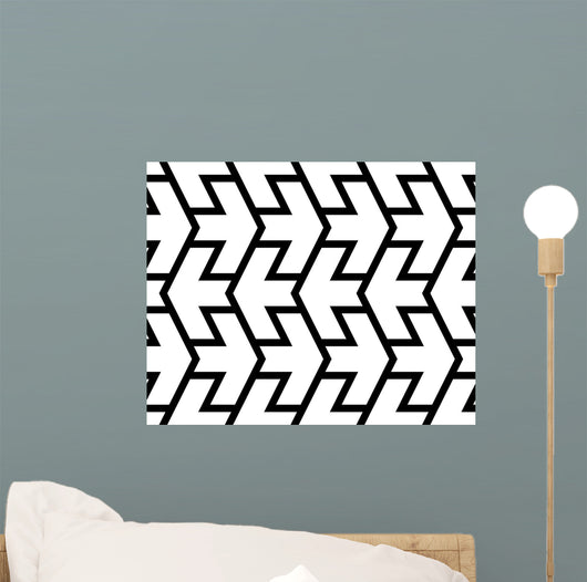 Arrows Black and White Wall Decal