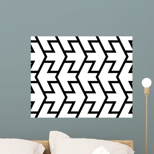 Arrows Black and White Wall Decal