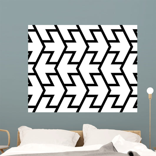 Arrows Black and White Wall Decal