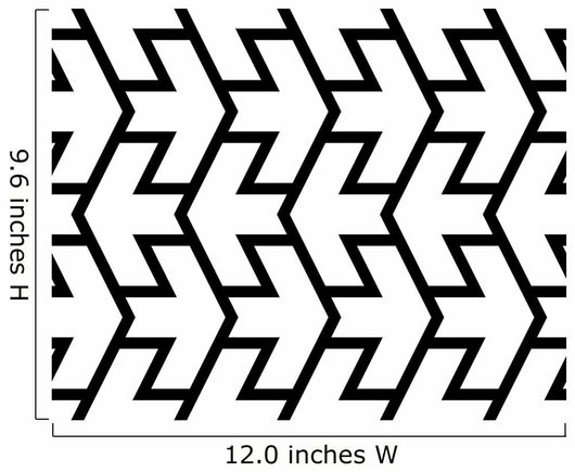 Arrows Black and White Wall Decal
