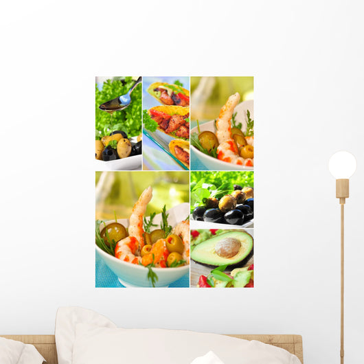 Appetizers Collage Mediterranean