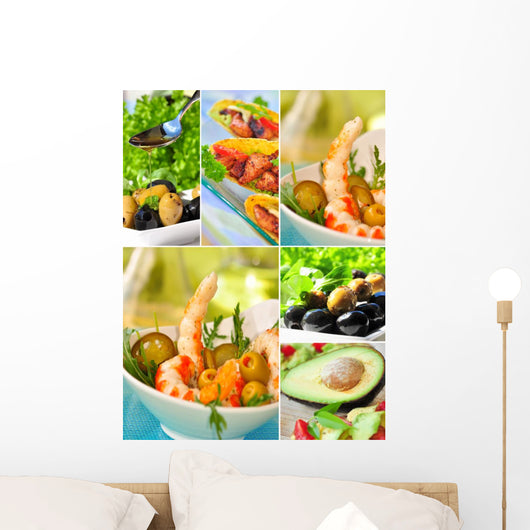 Appetizers Collage Mediterranean