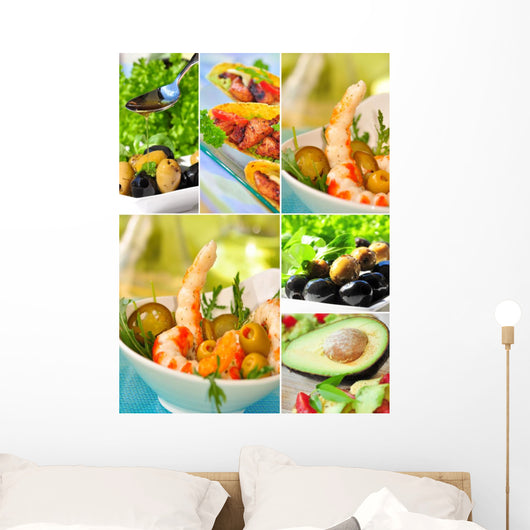 Appetizers Collage Mediterranean