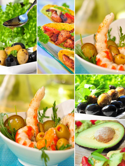 Appetizers Collage Mediterranean