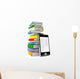 Mobile Phone and Books Wall Decal