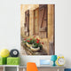 Mediterranean Window Boxes Wall Mural