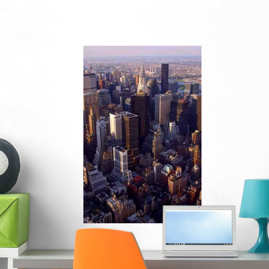 Skyscrapers Wall Decal Design 1