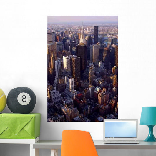 Skyscrapers Wall Decal Design 1