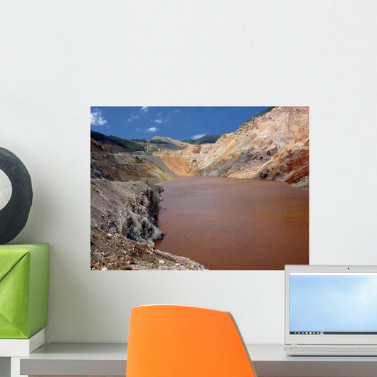 Open Pit Wall Decal