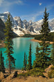 Moraine Lake Mountains Wall Mural