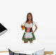 Oktoberfest Dirndl operation Wall Decal