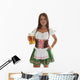 Oktoberfest Dirndl operation Wall Decal