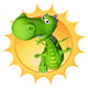 Dino Baby Dragon Sun