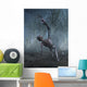 Shrieking Graveyard Zombie Wall Mural