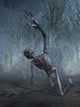 Shrieking Zombie in a Graveyard -  3D render Wall Mural