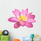lotus flower Wall Decal