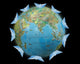 To round the Globe Wall Mural