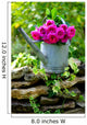 In the city garden Wall Mural