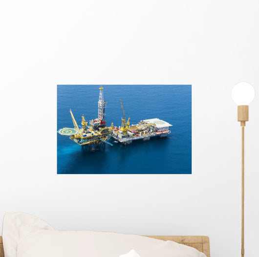 Oil Rig 6 Wall Mural