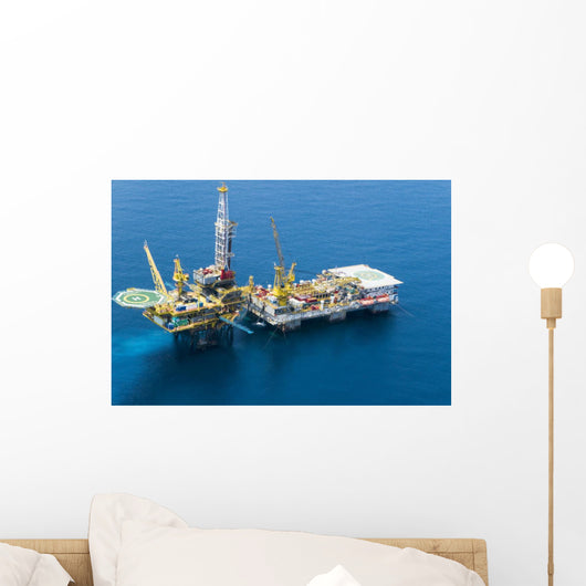 Oil Rig 6 Wall Mural