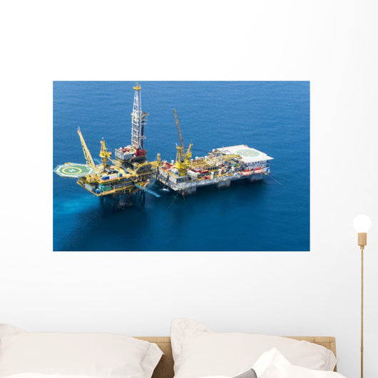 Oil Rig 6 Wall Mural